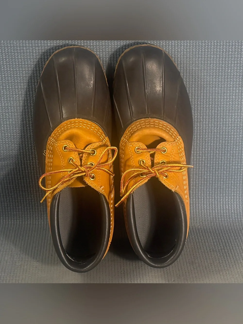 L.L.‎ Bean Men's Bean Boots Gumshoes Brown/Tan Size 10 Wide